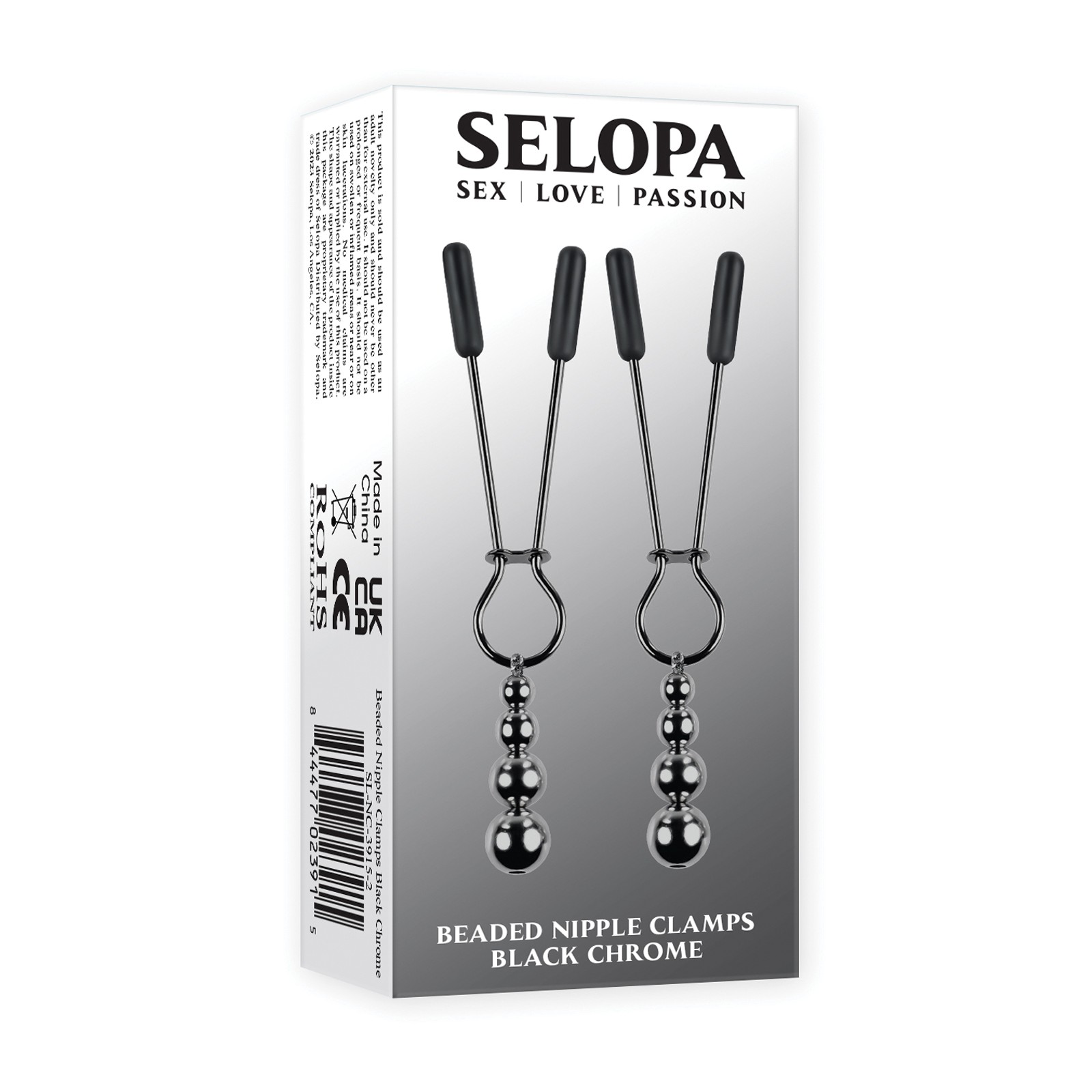 Selopa Beaded Nipple Clamps