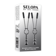 Selopa Beaded Nipple Clamps