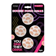 Boobie Beer Pong Balls - 4 Pack