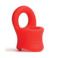 Sport Fucker Silicone Baller Ring Red