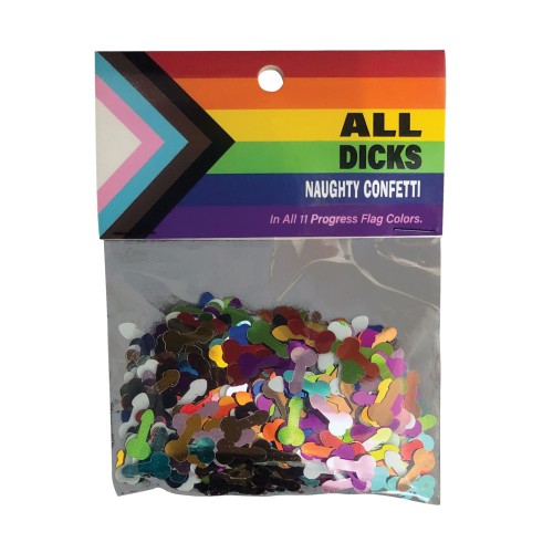 Naughty Penis Confetti for Parties