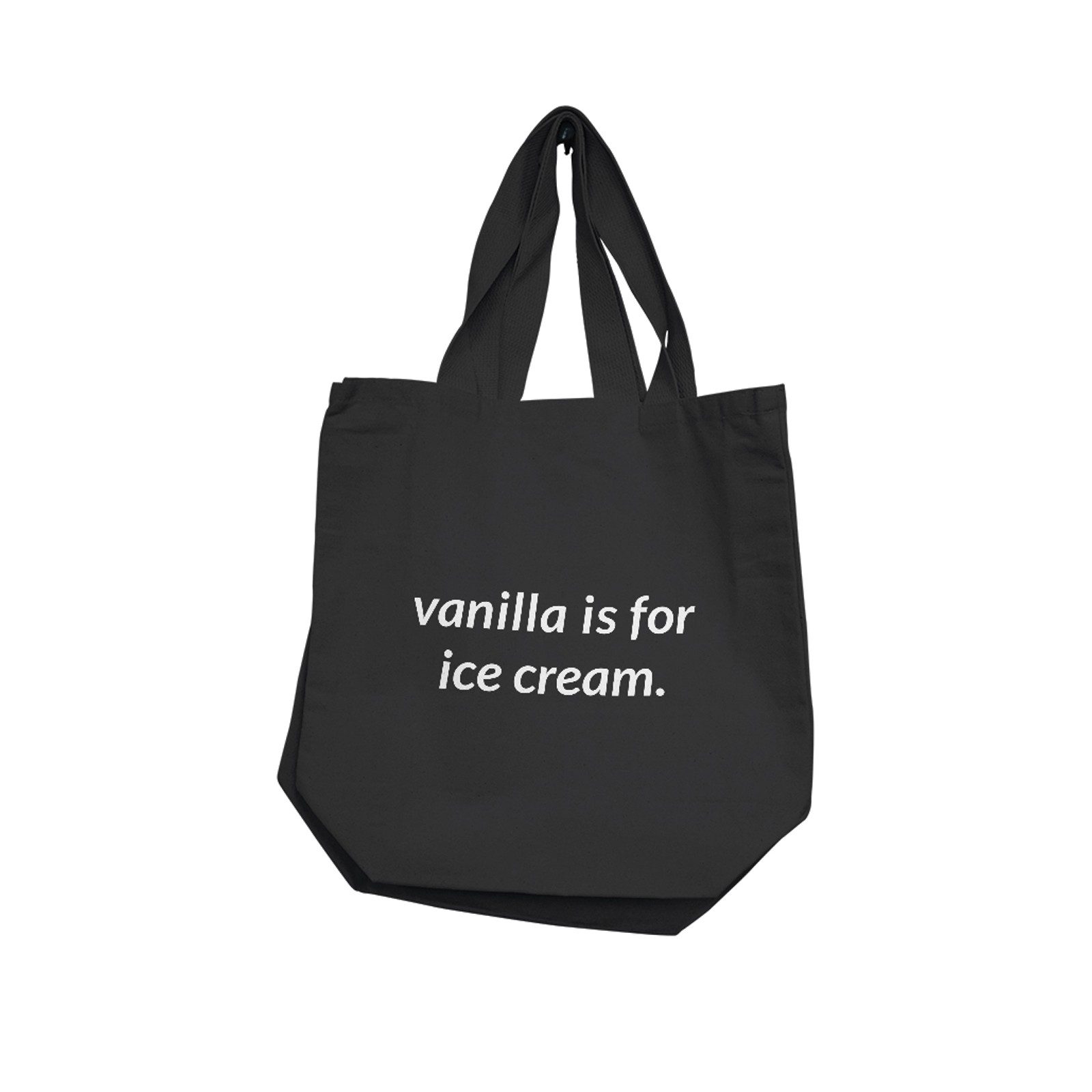 Nobu Vanilla Is For Ice Cream Reusable Tote Bag