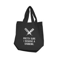 Nobu Spanking Tote Reusable Black