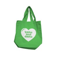 Bolsa Reutilizable Nobu Boobs & Doobs - Verde