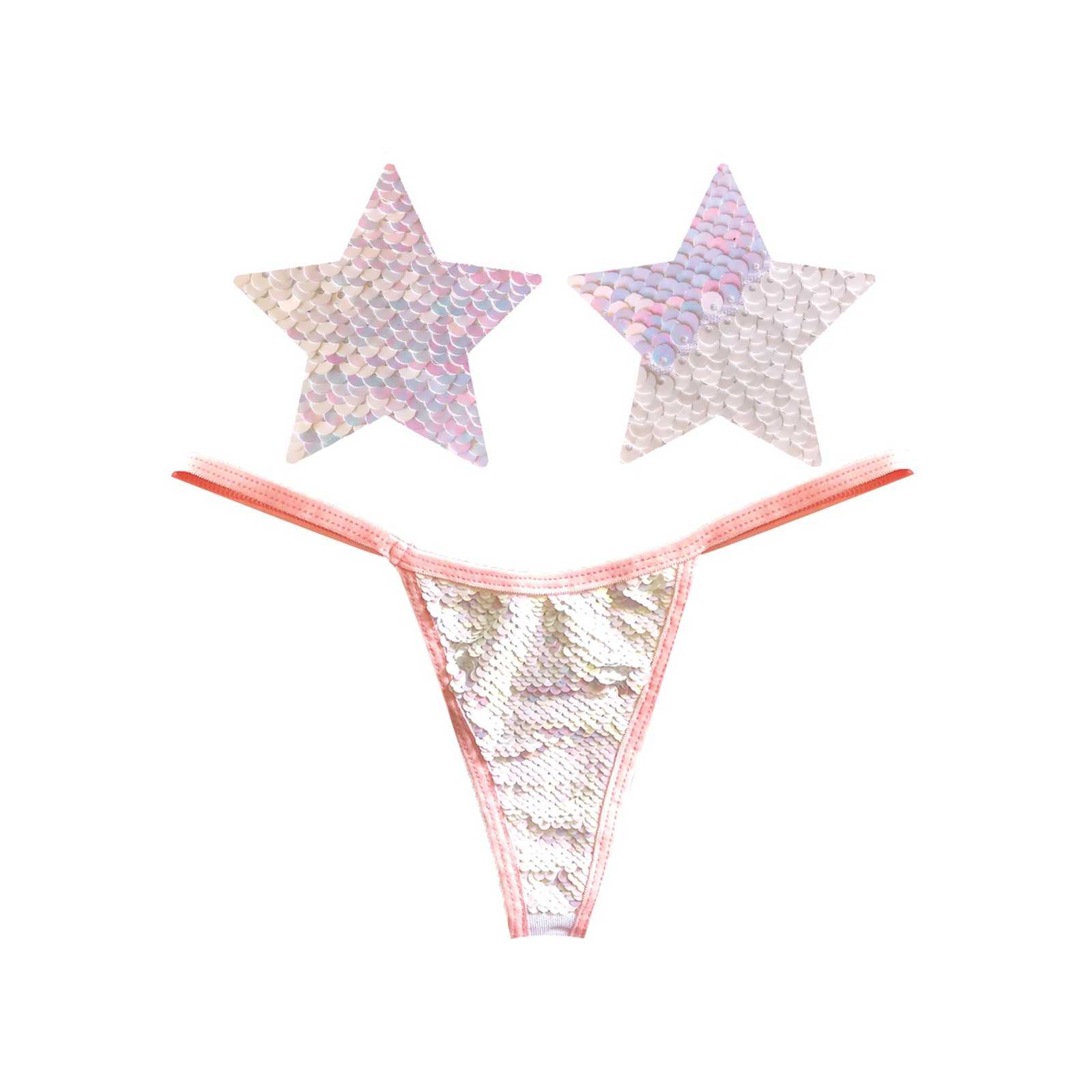 Neva Nude Naughty Knix Princesa Novia - Rosa/Blanco O/S