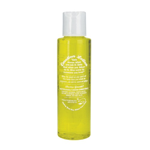 Banana Emotion Lotion for Sensual Massage