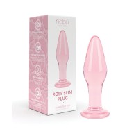 Nobu Slim Glass Plug for Intimate Play