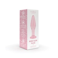 Nobu Slim Glass Plug for Intimate Play