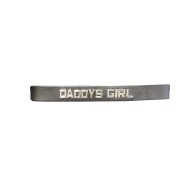 Collar de Cuero Negro DADDYS GIRL de Spartacus