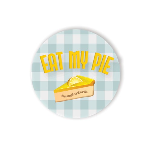 Stickers de Vinilo Eat My Pie - Pack de 3