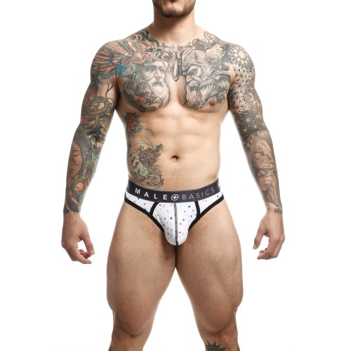 Male Basics Sexy Pouch Thong - Confetti XL