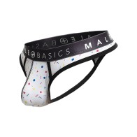 Male Basics Sexy Pouch Thong - Confetti XL