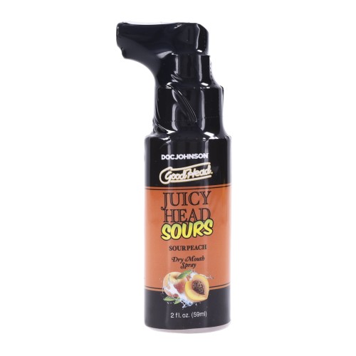 GoodHead Juicy Head Dry Mouth Spray - 2 oz Sour Peach