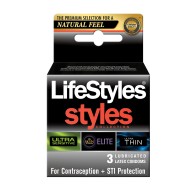 Pack de Condones Lifestyles Sensitive