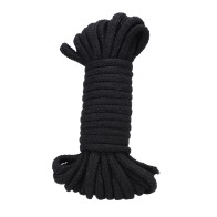 32 ft Bondage Rope in Black for BDSM Fun