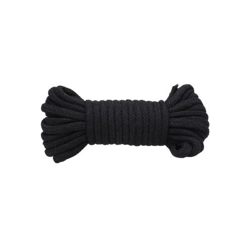 32 ft Bondage Rope in Black for BDSM Fun