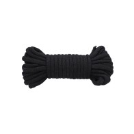 32 ft Bondage Rope in Black for BDSM Fun