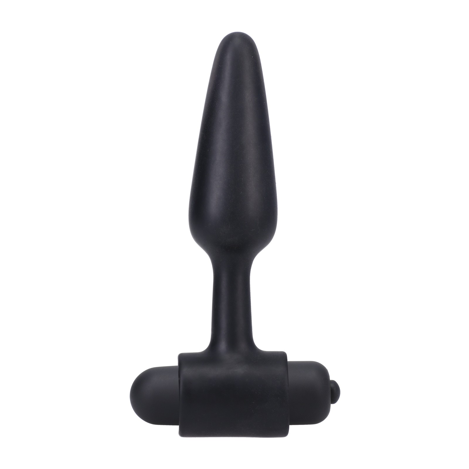 In A Bag 4 Inch Vibrating Butt Plug Black