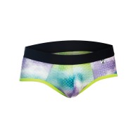 Male Basics MOB Aero Brief Green Dye SM