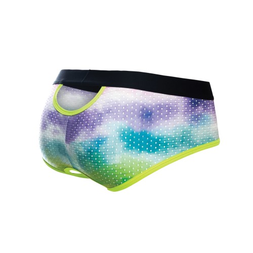 Male Basics MOB Aero Brief Green Dye SM