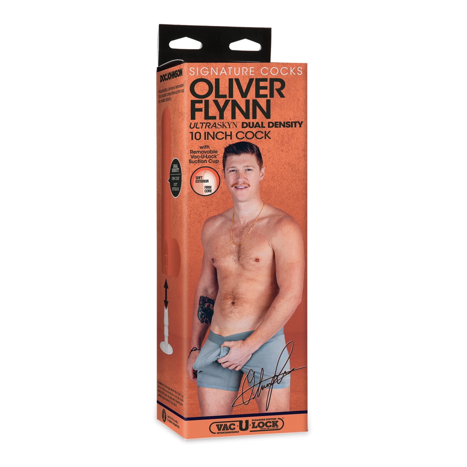 Cock Oliver Flynn de 10 Pulgadas para Placer Óptimo