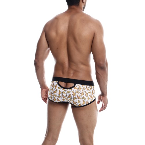 Slips Male Basics MOB Aero para Comodidad y Estilo en Color Banana