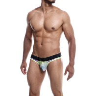 Male Basics MOB Aero Jock Tintura Verde