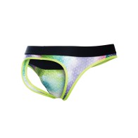 Male Basics MOB Aero Jock Green Dye