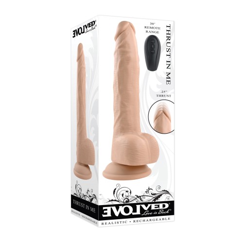 Evolved Thrust In Me Ligero Poderoso Vibrador de Empuje