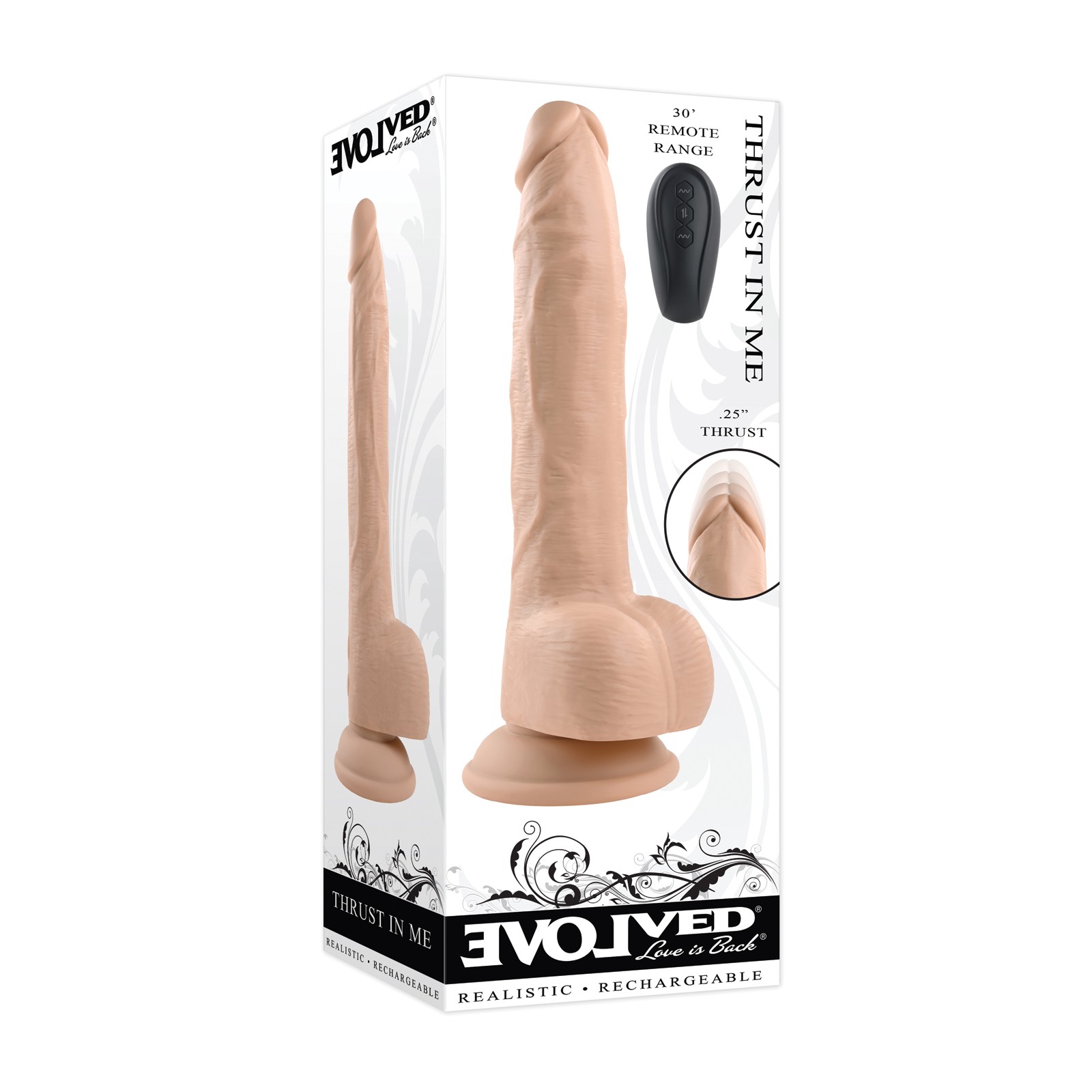 Evolved Thrust In Me Ligero Poderoso Vibrador de Empuje