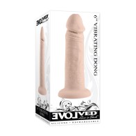 Dildo Vibrante Evolved de 6 Pulgadas Claro