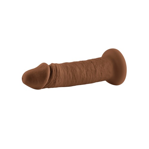 Evolved 6 Inch Vibrating Dong Dark