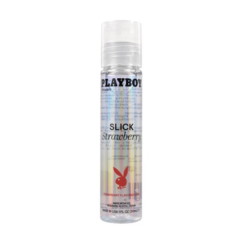 Lubricante Playboy Pleasure Slick - 1 oz Fresa