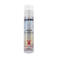 Lubricante Playboy Pleasure Slick - 1 oz Fresa