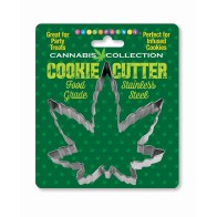 Cortador de Galletas Cannabis Cuatro Pulgadas