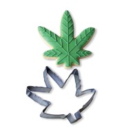 Cannabis Cookie Cutter Four Inch