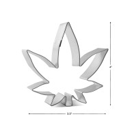 Cannabis Cookie Cutter Four Inch