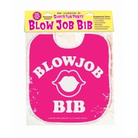 Hilarante Bib de Sorpresa Blow Job Rosa