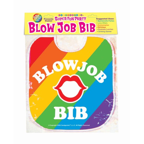 Blow Job Bib Rainbow