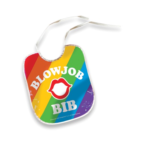 Blow Job Bib Rainbow