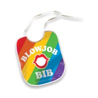 Blow Job Bib Rainbow