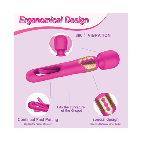 Ellie Flicking Wand with Vibrating Features