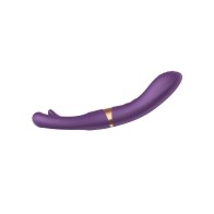 Lisa Purple G-Spot Vibrator with Flicking Function