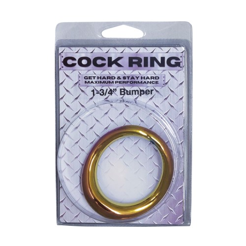 Plesur 1-3/4 Inch Metal Cock Ring Rainbow