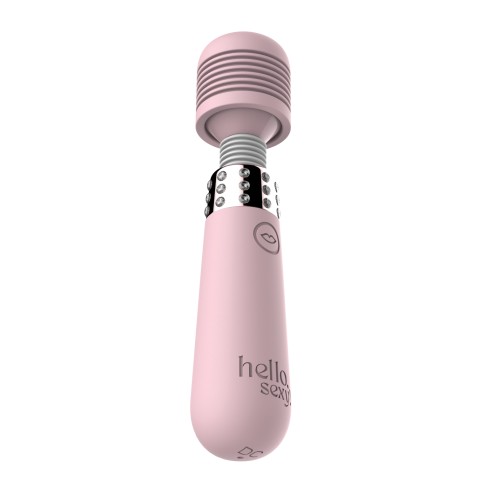 Hello Sexy Bling Bling Mini Wand Massager