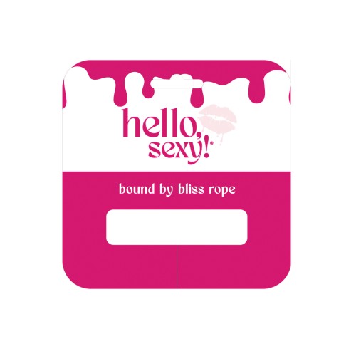 Hello Sexy Bound By Bliss Bondage Rope Cherry Blossom