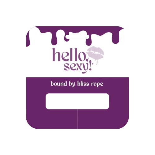 Hello Sexy! Cuerda de Bondage Bound By Bliss - Lila