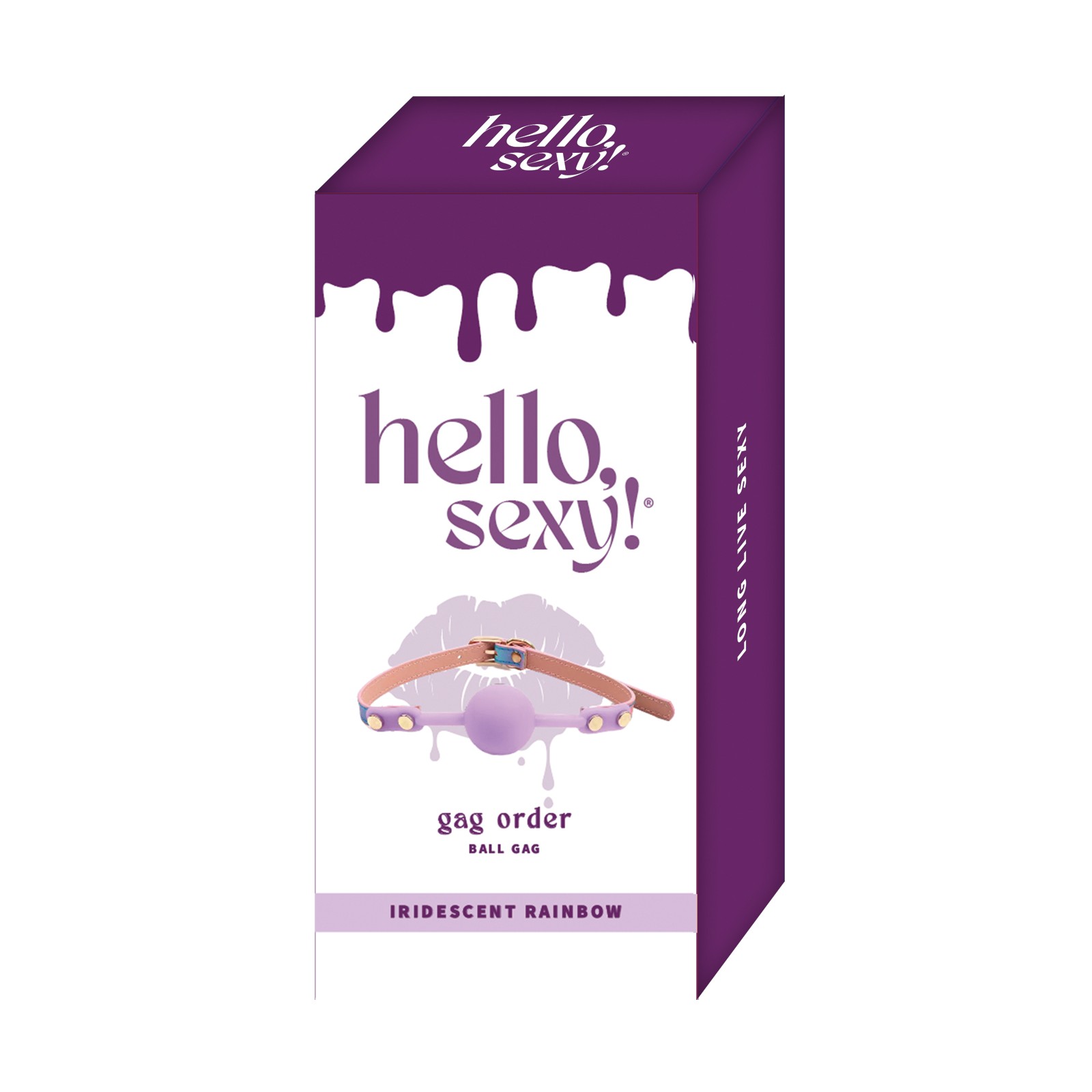 Hello Sexy! Gag Order - Iridescent Rainbow