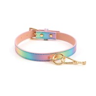 Hello Sexy! Iridescent Collar & Leash Set