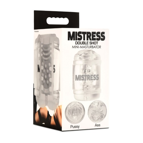 Mini Masturbador Double Shot Mistress de Curve Toys